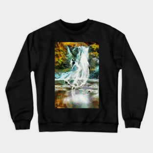 Nymph ballerina to the beat of nature Crewneck Sweatshirt